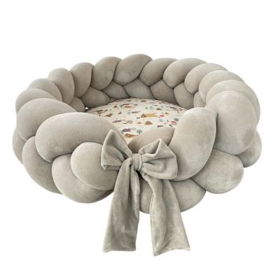 Βρεφική φωλιά με αποσπώμενη πλεξούδα προστασίας 2,4 μ Catriss Sand Story στο Bebe Maison