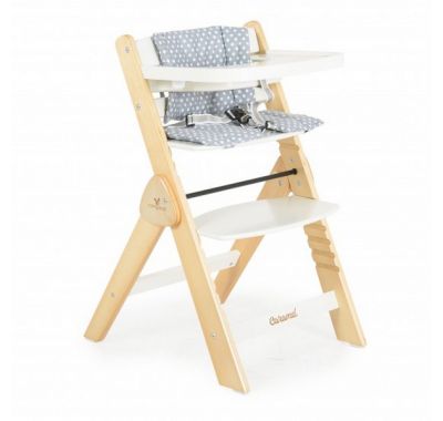 Ξύλινη καρέκλα φαγητού Cangaroo Caramel White στο Bebe Maison