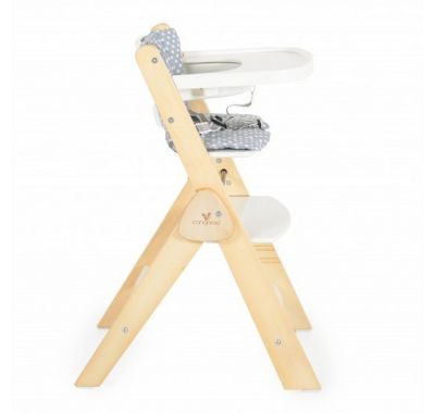 Ξύλινη καρέκλα φαγητού Cangaroo Caramel White στο Bebe Maison