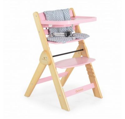 Ξύλινη καρέκλα φαγητού Cangaroo Caramel Pink στο Bebe Maison