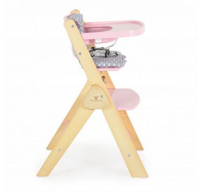 Ξύλινη καρέκλα φαγητού Cangaroo Caramel Pink στο Bebe Maison