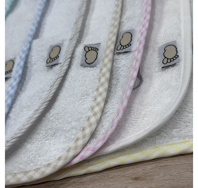 Πανάκι πετσετέ ρέλι με κέντημα Figlio Bino στο Bebe Maison