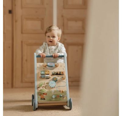 Ξύλινη περπατήστρα δραστηριοτήτων Little Dutch Forest Friends στο Bebe Maison