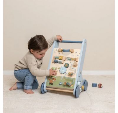 Ξύλινη περπατήστρα δραστηριοτήτων Little Dutch Forest Friends στο Bebe Maison