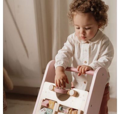 Ξύλινη περπατήστρα δραστηριοτήτων Little Dutch Fairy Garden στο Bebe Maison