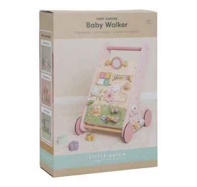 Ξύλινη περπατήστρα δραστηριοτήτων Little Dutch Fairy Garden στο Bebe Maison