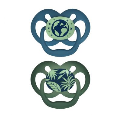 Σετ πιπίλες νυχτός Dr Brown's 6-18 μηνών επίπεδο 2 Advantage boy 2τμχ στο Bebe Maison