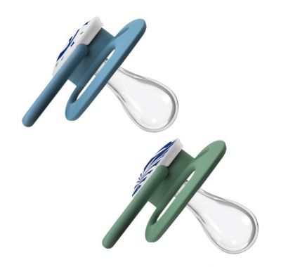 Σετ πιπίλες νυχτός Dr Brown's 6-18 μηνών επίπεδο 2 Advantage boy 2τμχ στο Bebe Maison