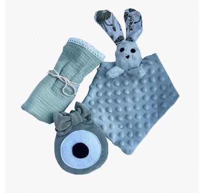 Σετ δώρου 3 τμχ Catriss mint στο Bebe Maison