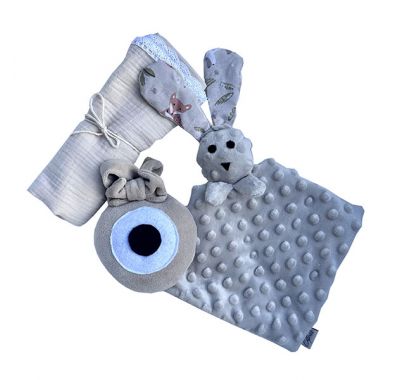 Σετ δώρου 3 τμχ Catriss beige στο Bebe Maison