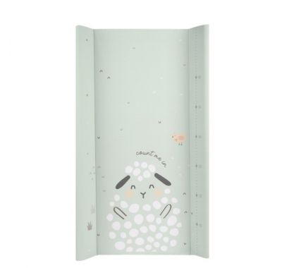 Αδιάβροχη αλλαξιέρα με PVC και σκληρή βάση στήριξης  Kikka Boo 50x80εκ. Sleepy Sheep στο Bebe Maison