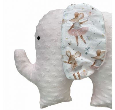 Διακοσμητικό μαξιλάρι Catriss ελέφαντας 40εκ Rose Dream στο Bebe Maison