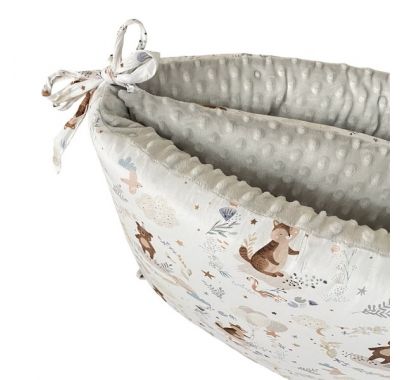 Προστατευτική πάντα 2.1μ Catriss Silver Friends στο Bebe Maison