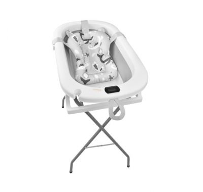 Σετ πτυσσόμενη μπανιέρα Bebe Stars Foldy με θερμόμετρο led στο Bebe Maison