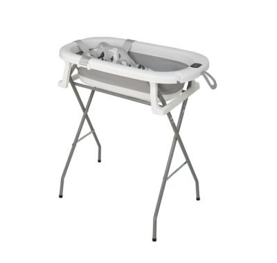 Σετ πτυσσόμενη μπανιέρα Bebe Stars Foldy με θερμόμετρο led στο Bebe Maison