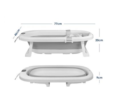 Σετ πτυσσόμενη μπανιέρα Bebe Stars Foldy με θερμόμετρο led στο Bebe Maison