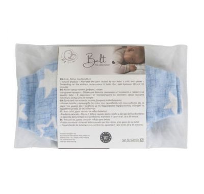 Ζώνη κατά των κολικών Hugzzz Μπλε με αστεράκια στο Bebe Maison