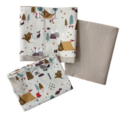 Σετ σεντόνια κούνιας Catriss Sand Story στο Bebe Maison