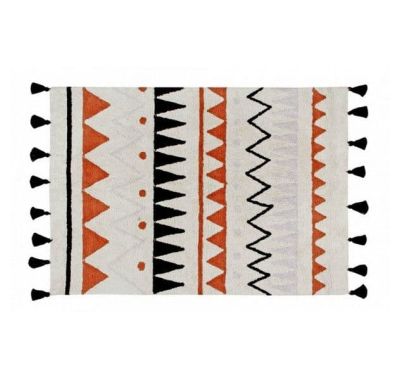 Παιδικό χαλί Lorena Canals LOR-AZ-NTE Azteca Natural Terracota 120x160 στο Bebe Maison