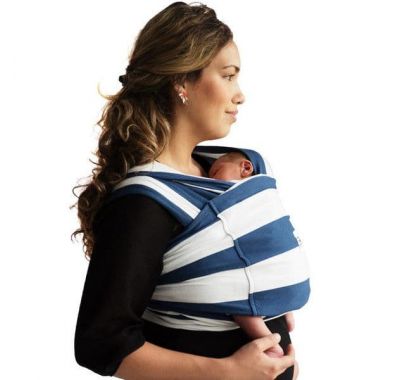 Μάρσιπος Baby K'tan Navy Stripe στο Bebe Maison
