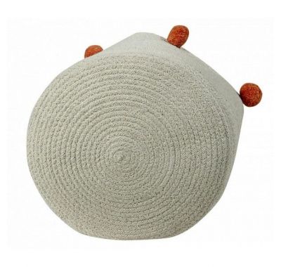 Lorena Canals Καλάθι αποθήκευσης Bubbly Natural-Terracota στο Bebe Maison