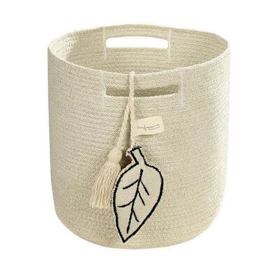 Lorena Canals Leaf natural storage basket στο Bebe Maison