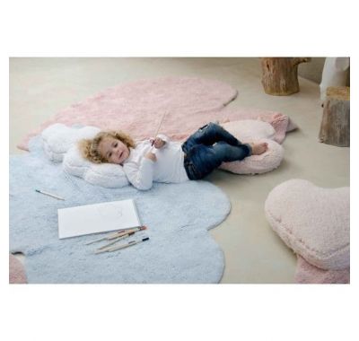 Παιδικό χαλί Lorena Canals Puffy καρδιά με μαξιλάρι στο Bebe Maison