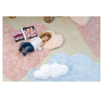 Παιδικό χαλί Lorena Canals Puffy καρδιά με μαξιλάρι στο Bebe Maison