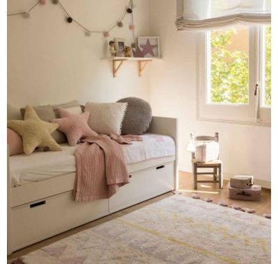 Παιδικό χαλί Lorena Canals Azteca natural vintage nude 140x200 στο Bebe Maison