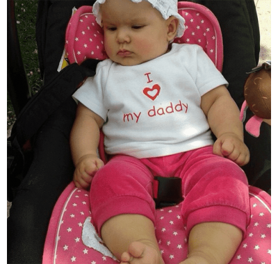 Υφασμάτινο κάλυμμα καροτσιού 2 όψεων με επωμίδες Minene αστέρια φούξια στο Bebe Maison