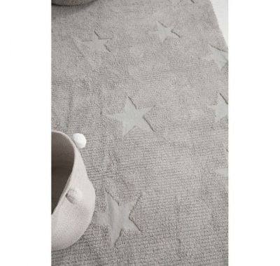 Παιδικό χαλί Lorena Canals Hippy Stars grey C-ΗΙ-SΤ-GRΕΥ 120x175 στο Bebe Maison