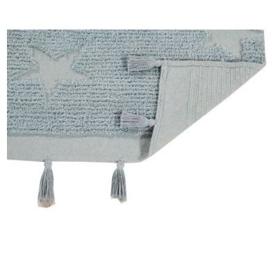 Παιδικό χαλί Lorena Canals Hippy Stars aqua blue C-ΗΙ-SΤ-ΑQUΑ 120x175 στο Bebe Maison