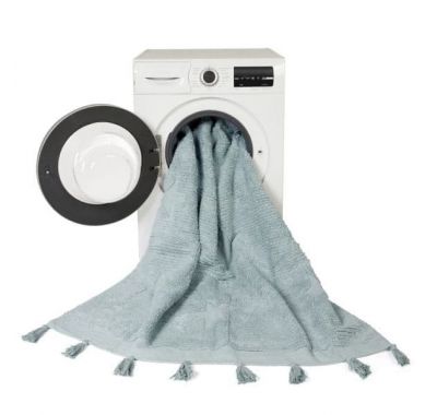 Παιδικό χαλί Lorena Canals Hippy Stars aqua blue C-ΗΙ-SΤ-ΑQUΑ 120x175 στο Bebe Maison