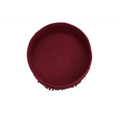 Lorena Canals Καλάθι αποθήκευσης Fringes Savannah Red στο Bebe Maison