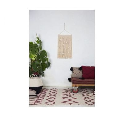 Παιδικό χαλί Lorena Canals Bereber Burgundy Small 120x160 στο Bebe Maison