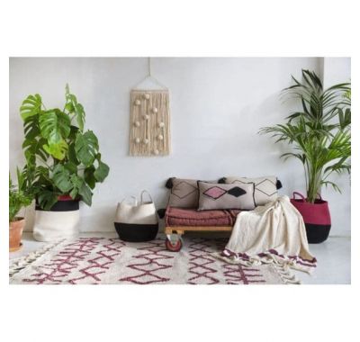 Παιδικό χαλί Lorena Canals Bereber Burgundy Small 120x160 στο Bebe Maison