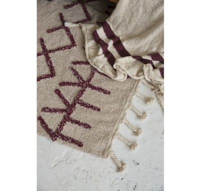 Παιδικό χαλί Lorena Canals Bereber Burgundy Small 120x160 στο Bebe Maison