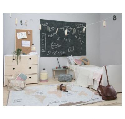 Παιδικό χαλί Lorena Canals Vintage Map 140x200 στο Bebe Maison