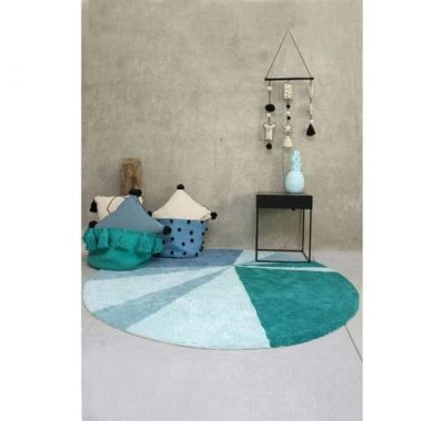 Lorena Canals Καλάθι αποθήκευσης με κρόσια (πράσινο) 30χ45χ45 στο Bebe Maison