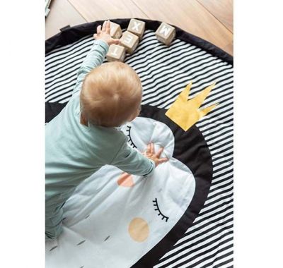 Play & Go Στρώμα παιχνιδιού μαλακό - Τσάντα 2 σε 1 Πιγκουϊνος στο Bebe Maison