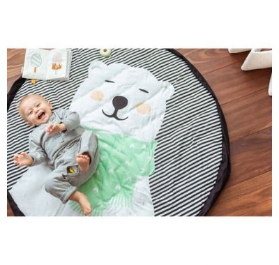 Play & Go Στρώμα παιχνιδιού μαλακό - Τσάντα 2 σε 1 Πολική αρκούδα στο Bebe Maison