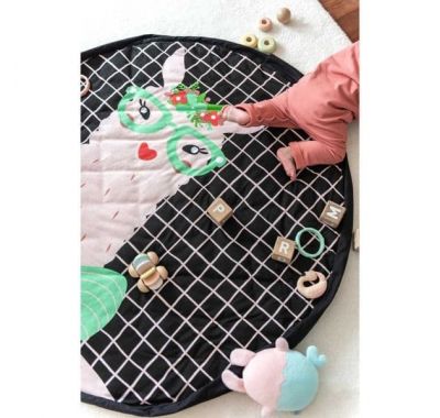 Play & Go Στρώμα παιχνιδιού Μαλακό - Τσάντα 2 σε 1 Λάμα στο Bebe Maison