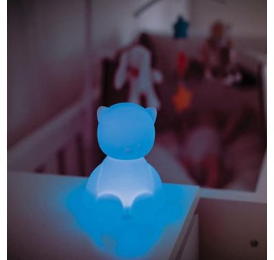 Φως νύχτας με εναλλαγή χρωμάτων Nattou Lapidou γατούλα στο Bebe Maison