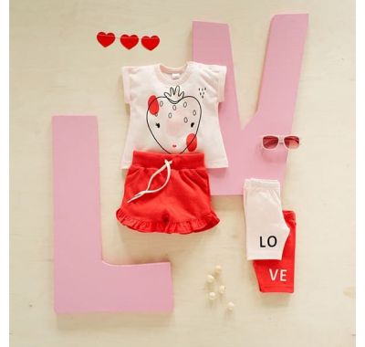 Βρεφικό σορτσάκι Pinokio Collection Love & Love 4-6 μηνών στο Bebe Maison