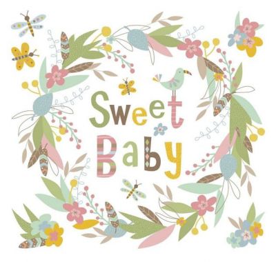 Roommates Αυτοκόλλητα τοίχου "Sweet baby" στο Bebe Maison