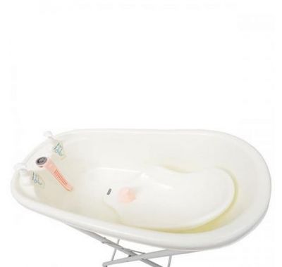 Μπανιέρα Cangaroo Bubble ροζ μαζί με βάση στο Bebe Maison