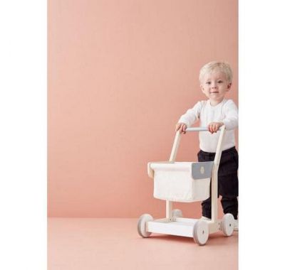 Ξύλινο παιχνίδι Kids Concept καρότσι για ψώνια στο Bebe Maison