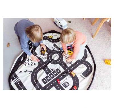 Play & Go Στρώμα παιχνιδιού - τσάντα 2 σε 1 Roadmap στο Bebe Maison