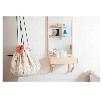 Play & Go Στρώμα παιχνιδιού - τσάντα 2 σε 1 Ουράνιο Τόξο στο Bebe Maison