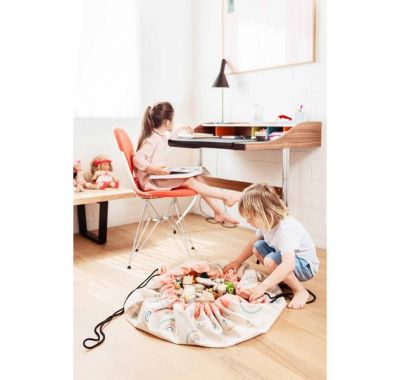 Play & Go Στρώμα παιχνιδιού - τσάντα 2 σε 1 Ουράνιο Τόξο στο Bebe Maison